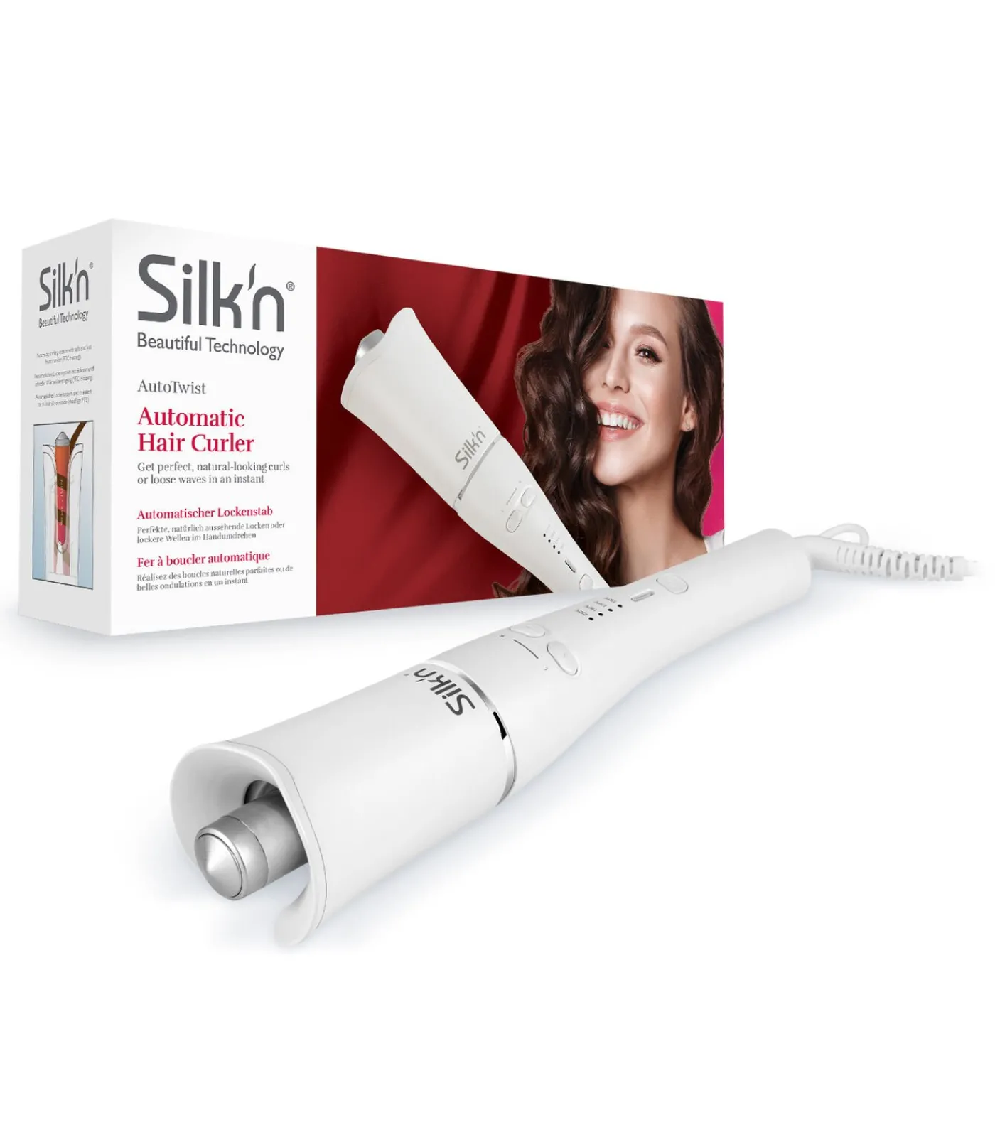 Silk'n AutoTwist Krultang Wit
