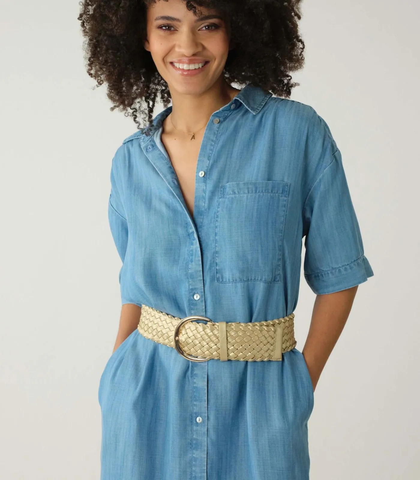 AVELA - Gouden damesriem DAMES Riemen