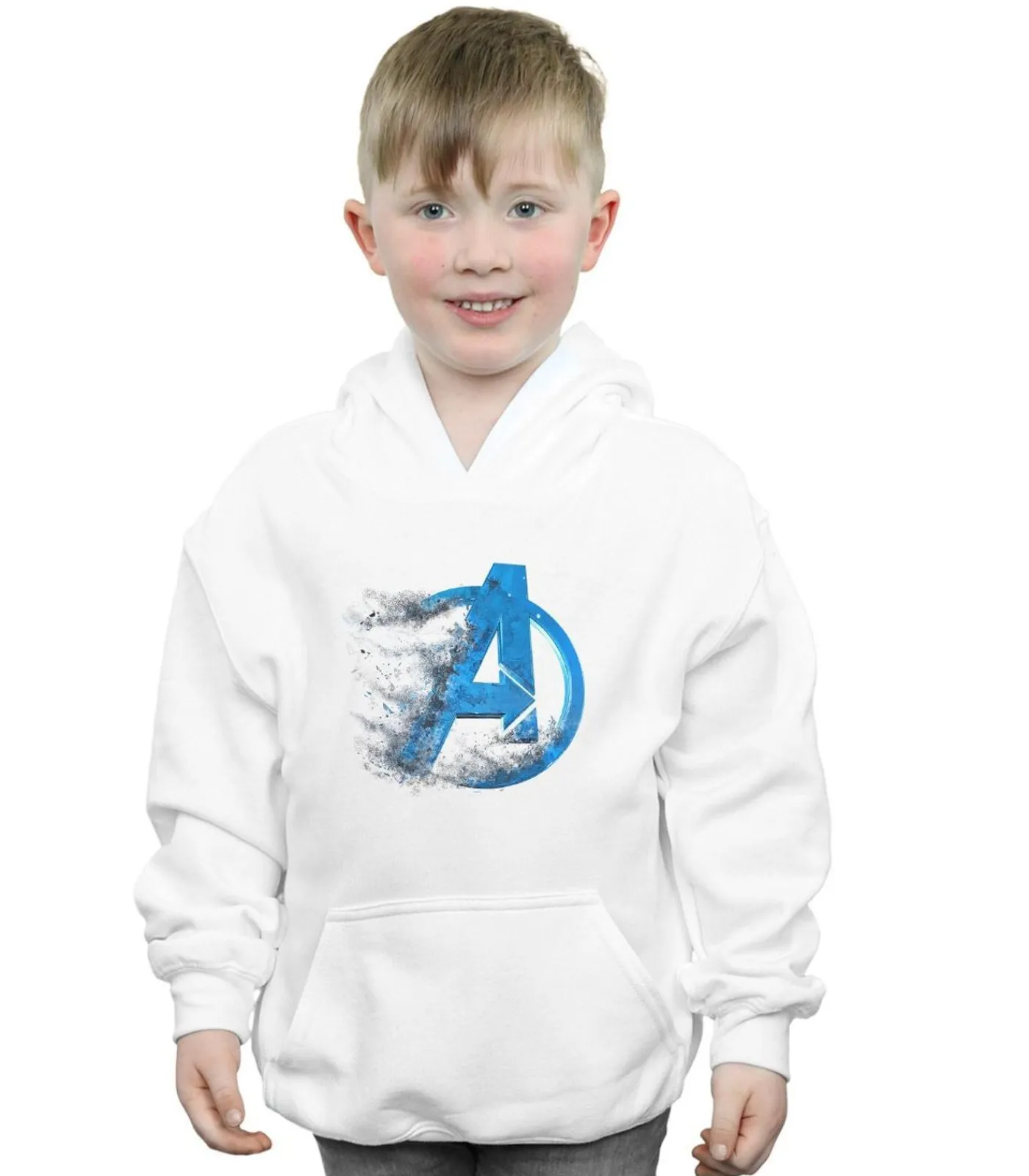 Discount AVENGERS ENDGAME - Trui met kap - Wit Kinderen Truien & Vesten