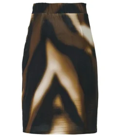 DAMES Mart Visser Avery Print Rok Olijfgroen / Multi