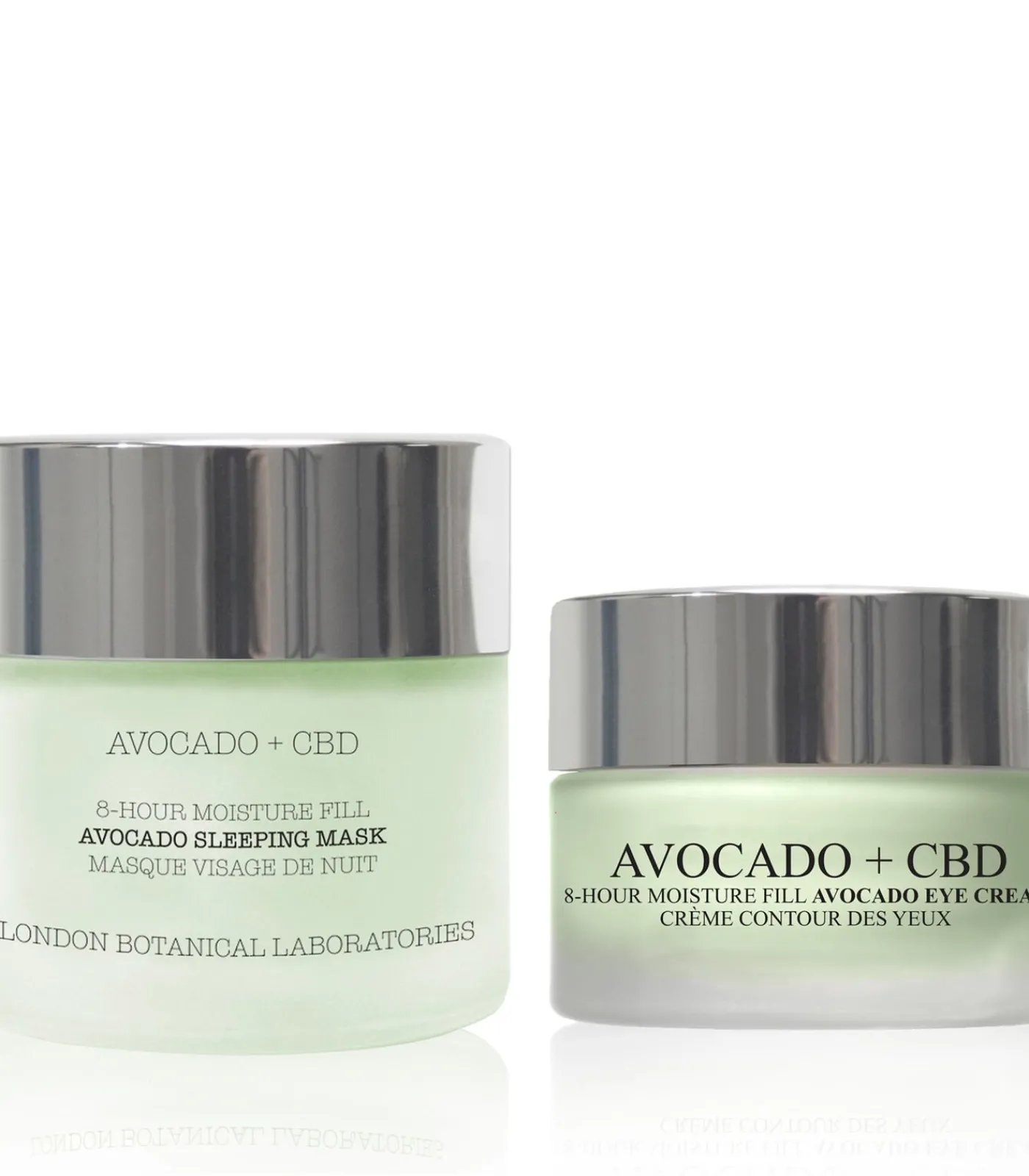 London Botanical laboratories Avocado slaapmasker + avocado oogcrème