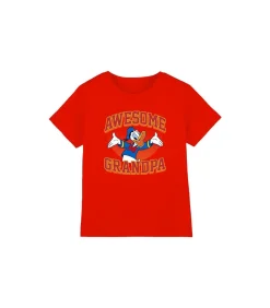 Best AWESOME GRANDPA - T-shirt - Rood Kinderen T-Shirts & Polo's