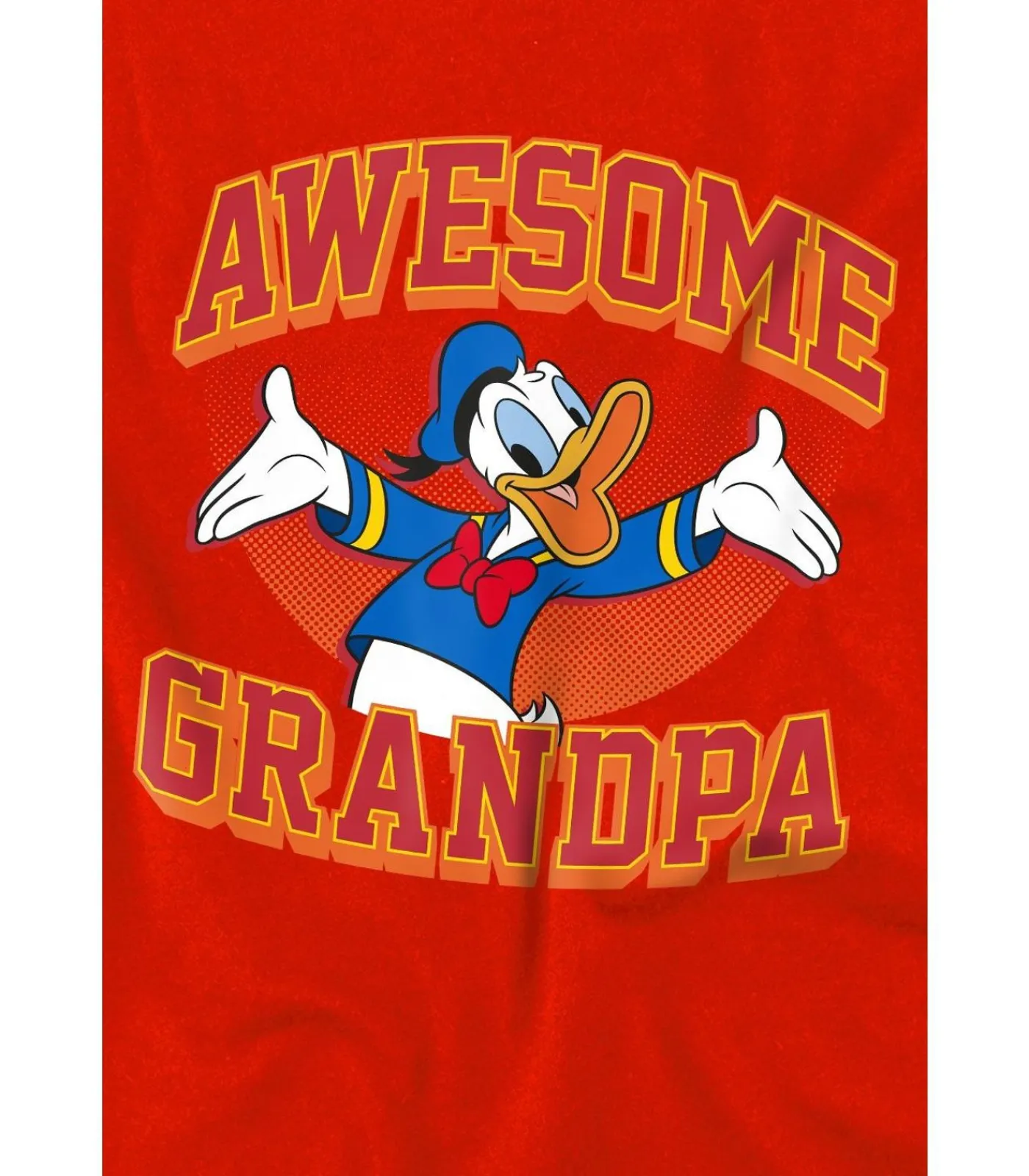 Best AWESOME GRANDPA - T-shirt - Rood Kinderen T-Shirts & Polo's