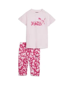 Kinderen PUMA Baby t-shirt en leggingset Minicats