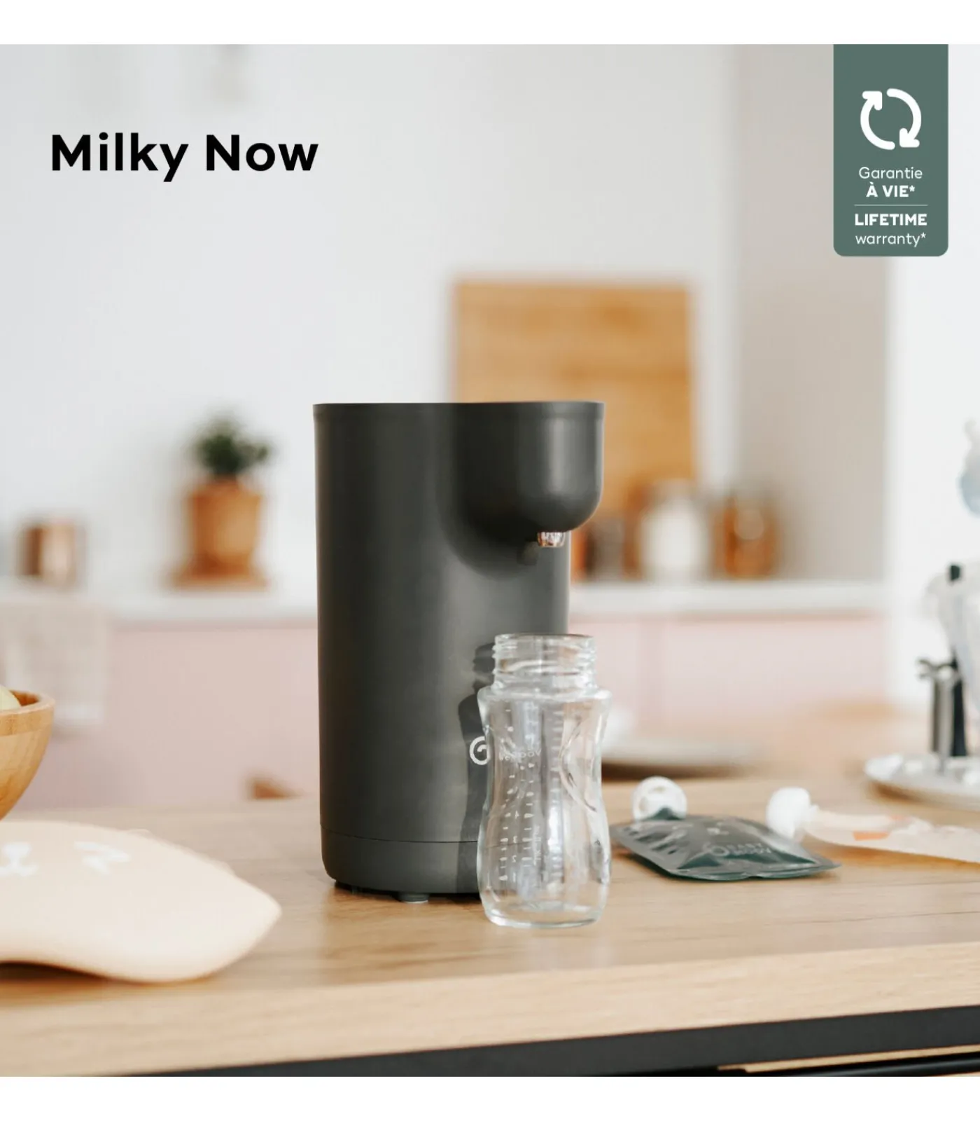 Online Babyflesvoorbereider Milky Now Kinderen Babyuitzet