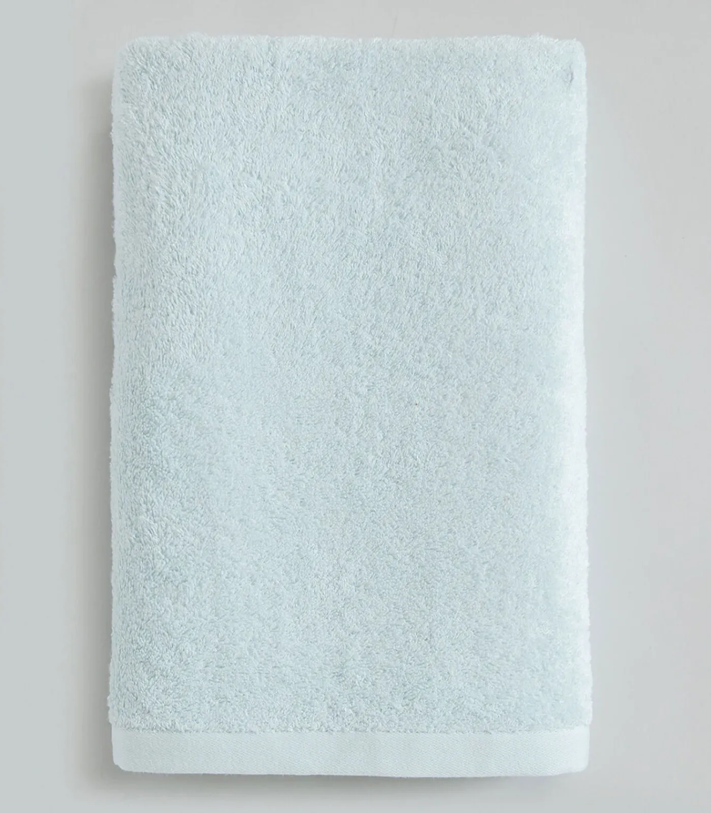 Badhanddoek Solid 85x150 cm Lichtblauw Handdoeken
