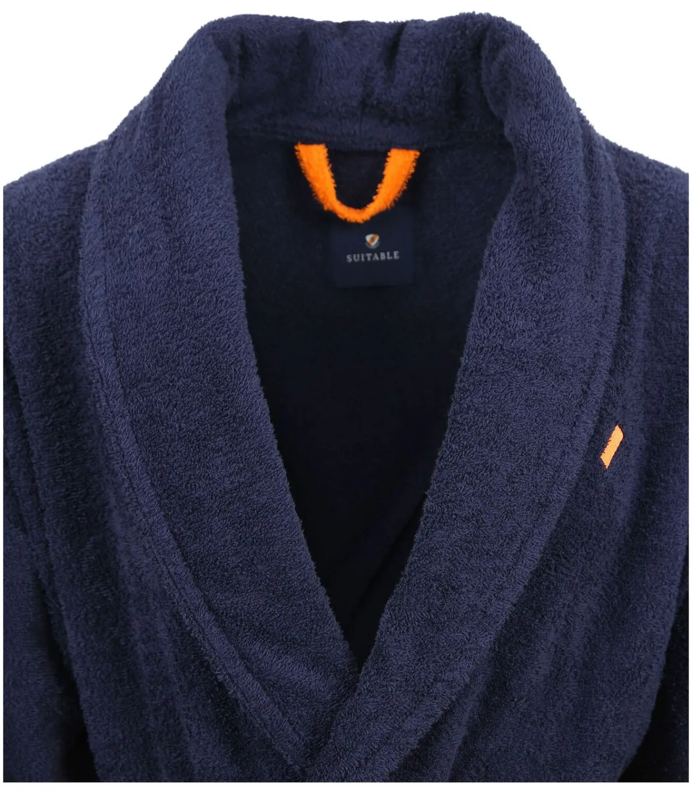 Heren Suitable Badjas Donkerblauw