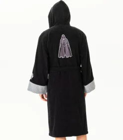 Best Badjas met capuchon 100% katoen, DARK DAMES Badjassen