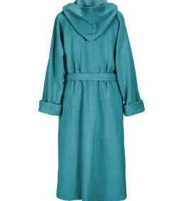 Badjas Reese, Artic Blauw - M - Unisex - Katoen/Polyester DAMES Badjassen