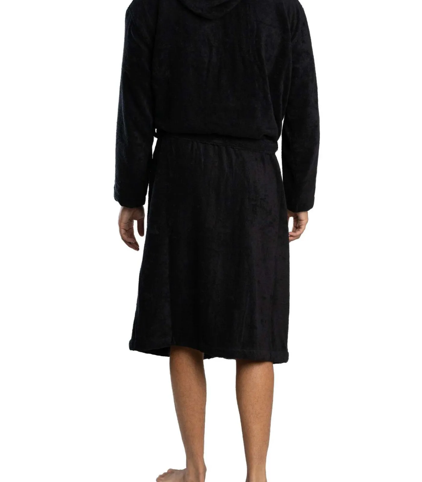 Sale Badjas Van Badstof Met Logo-Afwerking Heren Badjassen