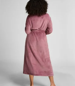 Hot Badjas van zachte fleece DAMES Nachtmode