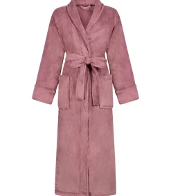 Hot Badjas van zachte fleece DAMES Nachtmode