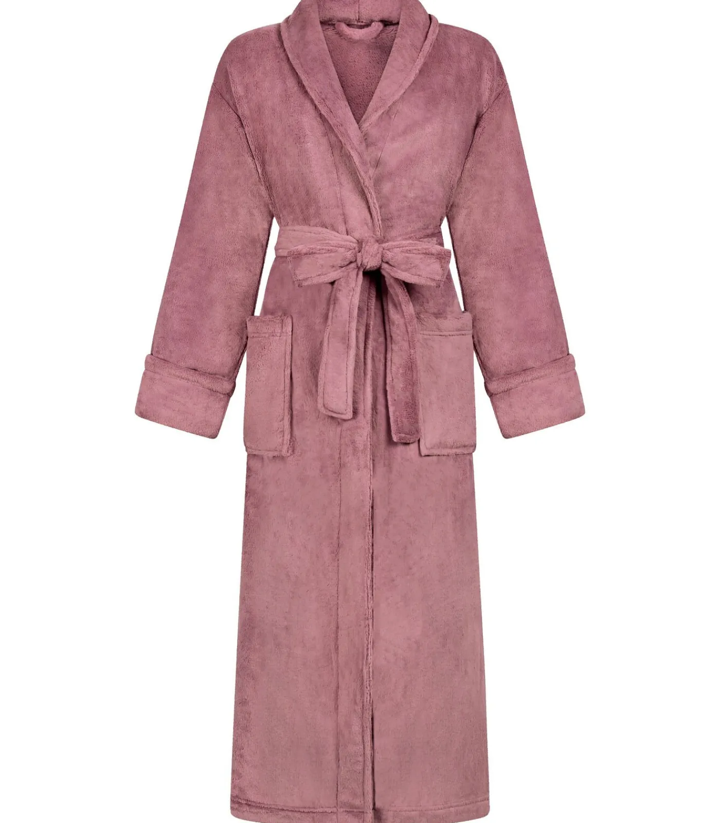 Hot Badjas van zachte fleece DAMES Nachtmode