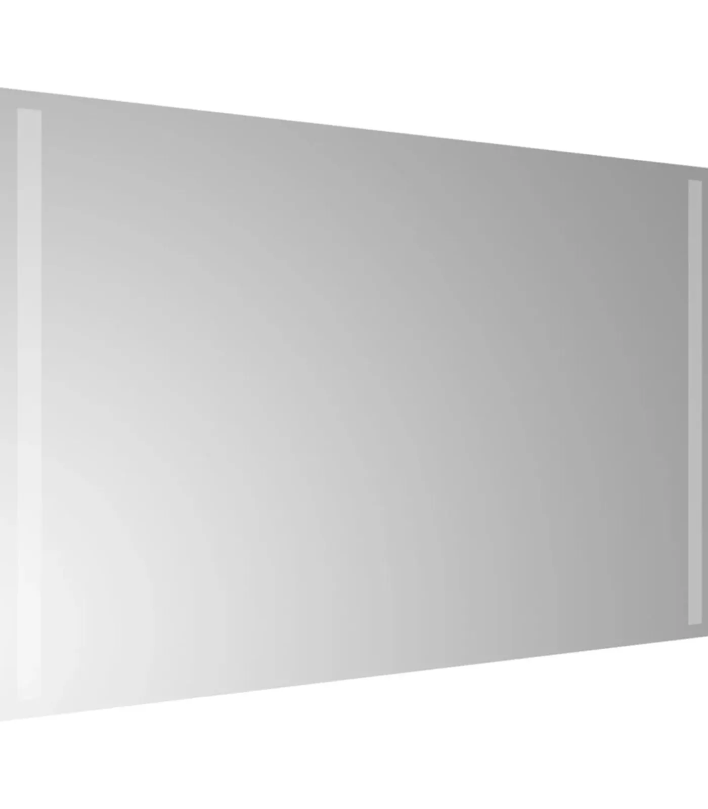 vidaXL Badkamerspiegel LED 50x80 cm