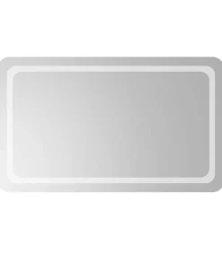 vidaXL Badkamerspiegel LED 100x60 cm