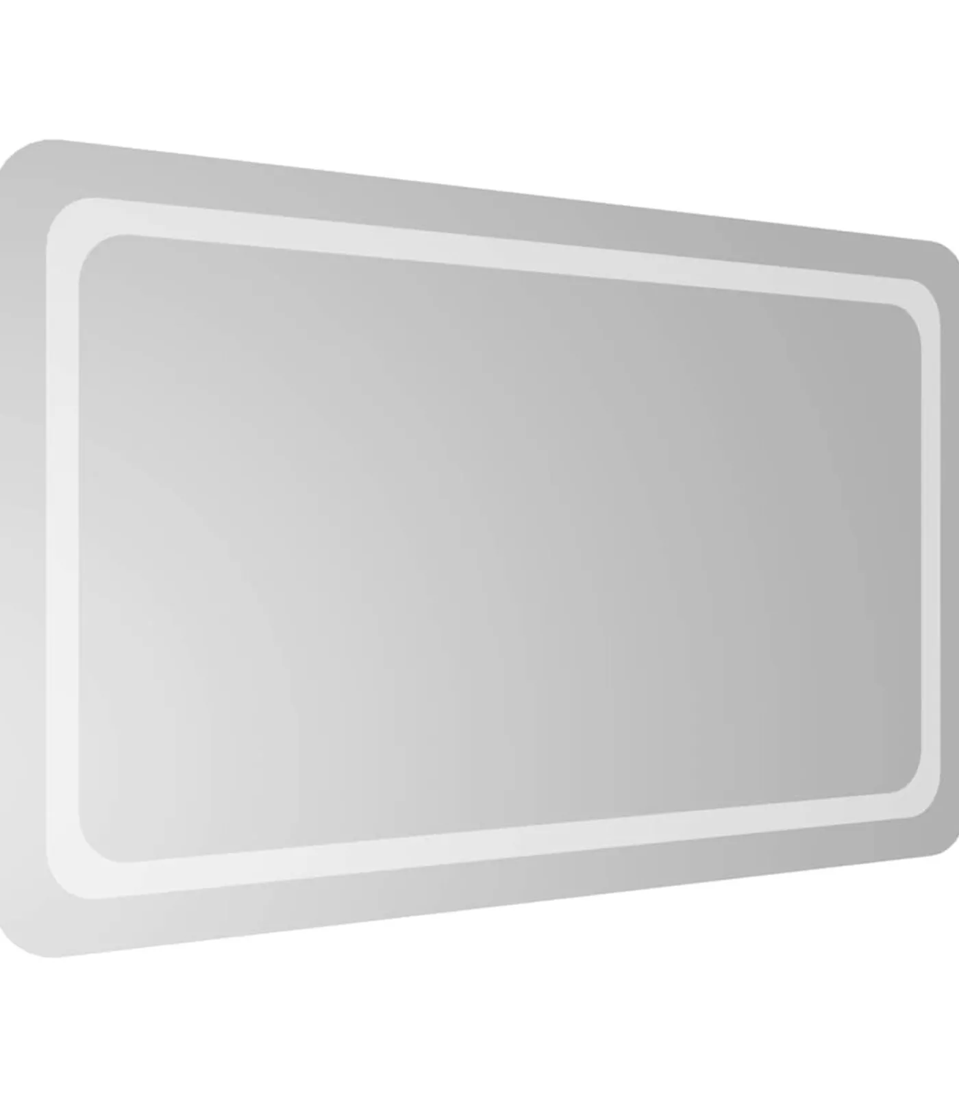 vidaXL Badkamerspiegel LED 100x60 cm