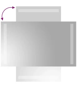 Best Badkamerspiegel LED 30x50 cm Spiegels