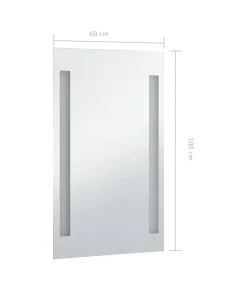 Best Badkamerspiegel LED 60x100 cm Spiegels