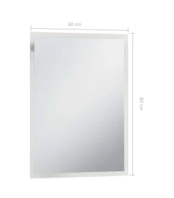 Discount Badkamerspiegel LED 60x80 cm Spiegels