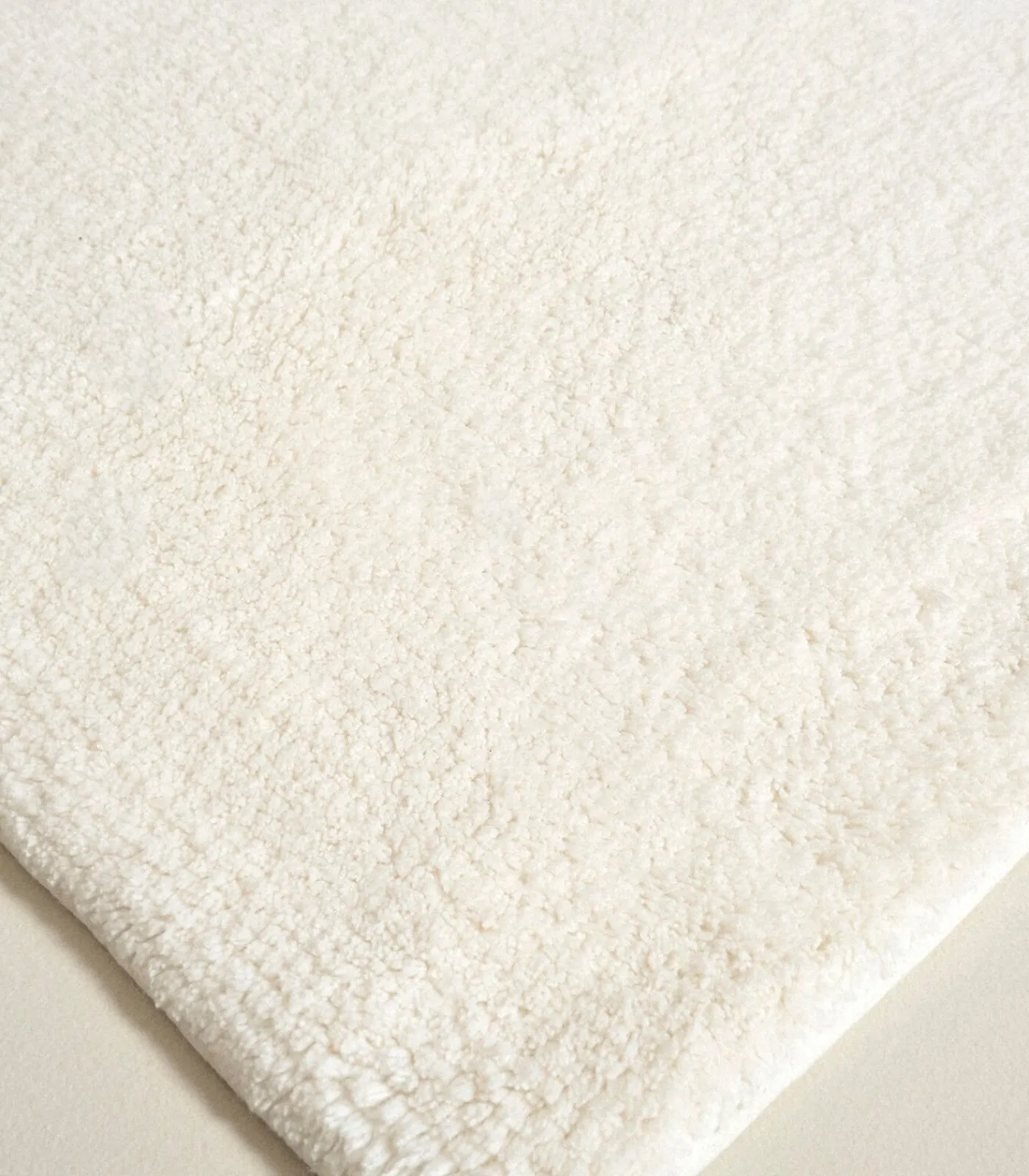 Badmat Bamboe Solid 60x100 cm Ecru Bad-& Douchematten