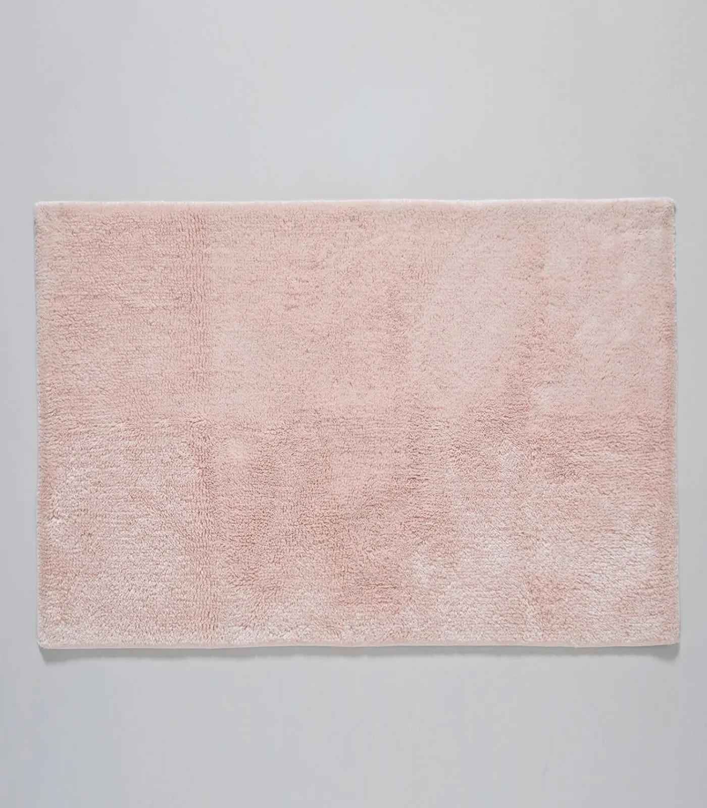 Clearance Badmat Bamboe Solid 60x100 cm Lichtroze Bad-& Douchematten