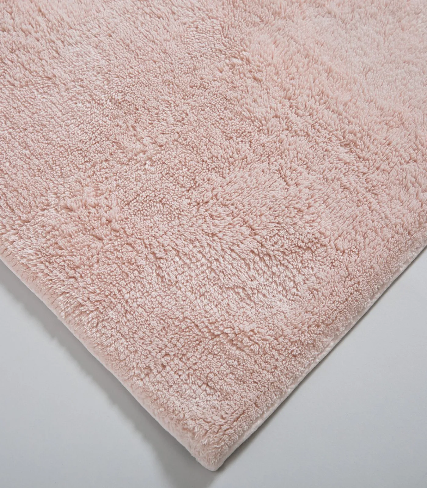 Clearance Badmat Bamboe Solid 60x100 cm Lichtroze Bad-& Douchematten