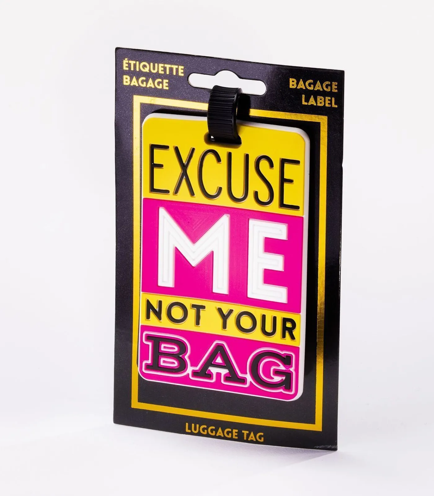 Editor Bagagelabel - Excuse me