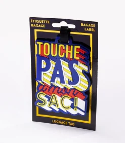 Editor Bagagelabel - Touche pas - Wit