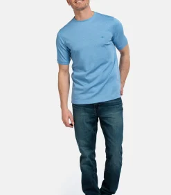 Heren Baileys Basic T-shirt – Delftsblauw