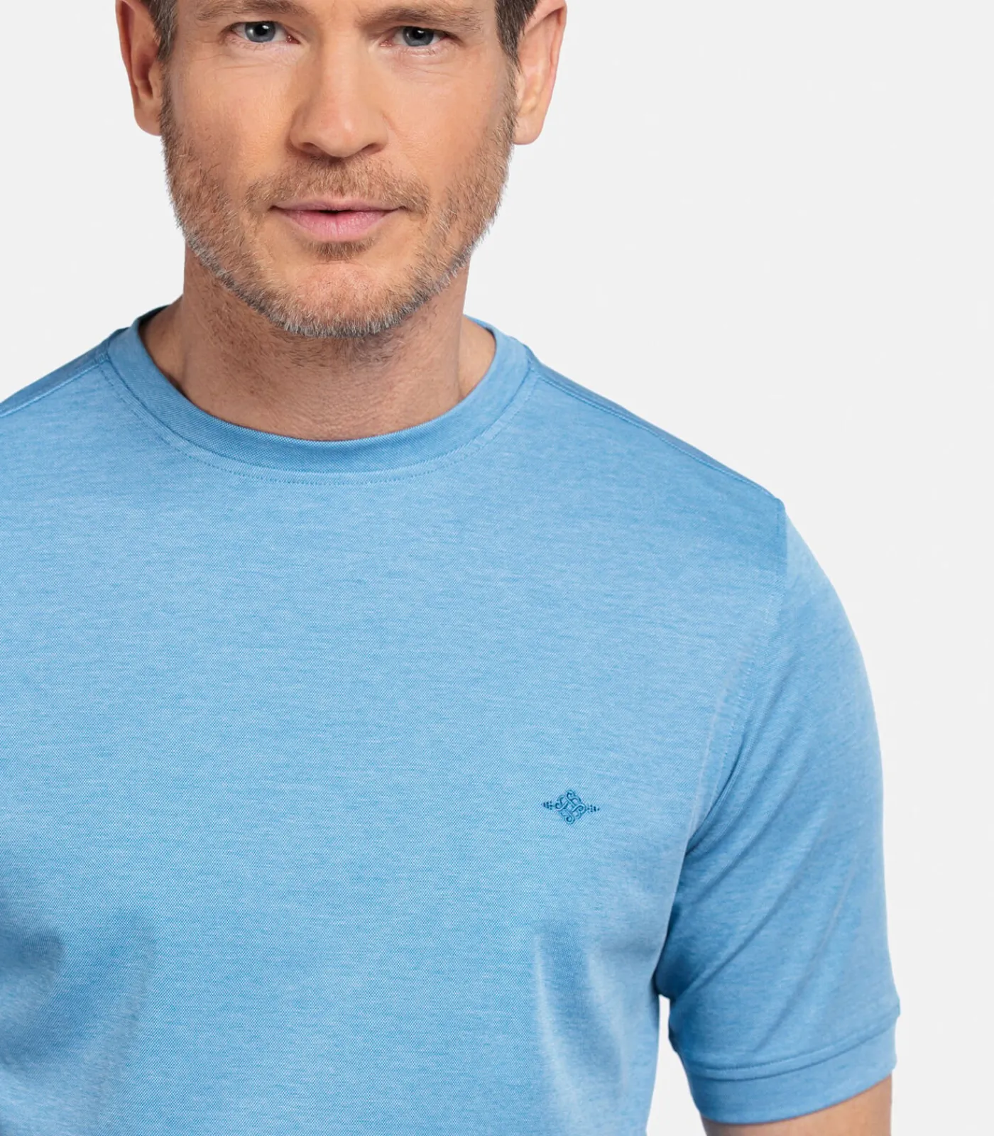 Heren Baileys Basic T-shirt – Delftsblauw