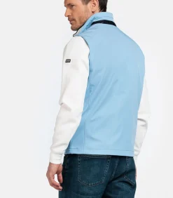 New Bodywarmer – Lichtblauw Heren Jassen