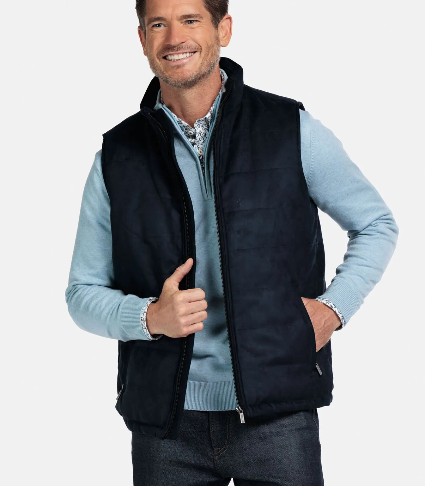 Bodywarmer - Navy Heren Jassen