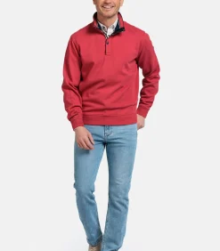 Heren Baileys Half-Zip Sweater –