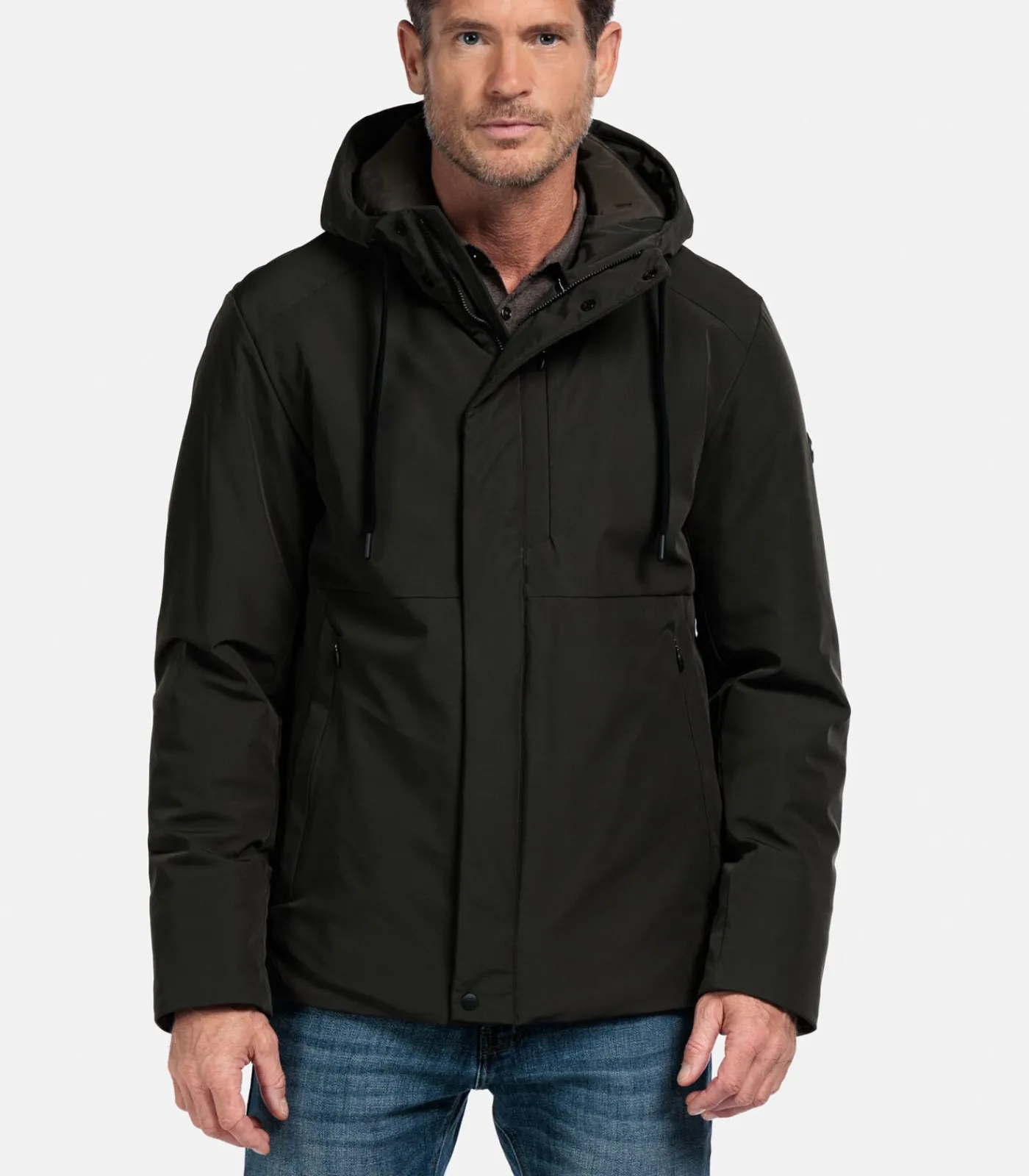 Heren Baileys jas - donkergroen