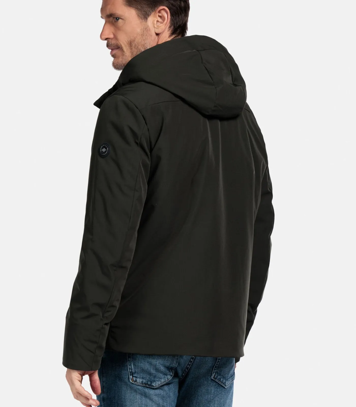 Heren Baileys jas - donkergroen