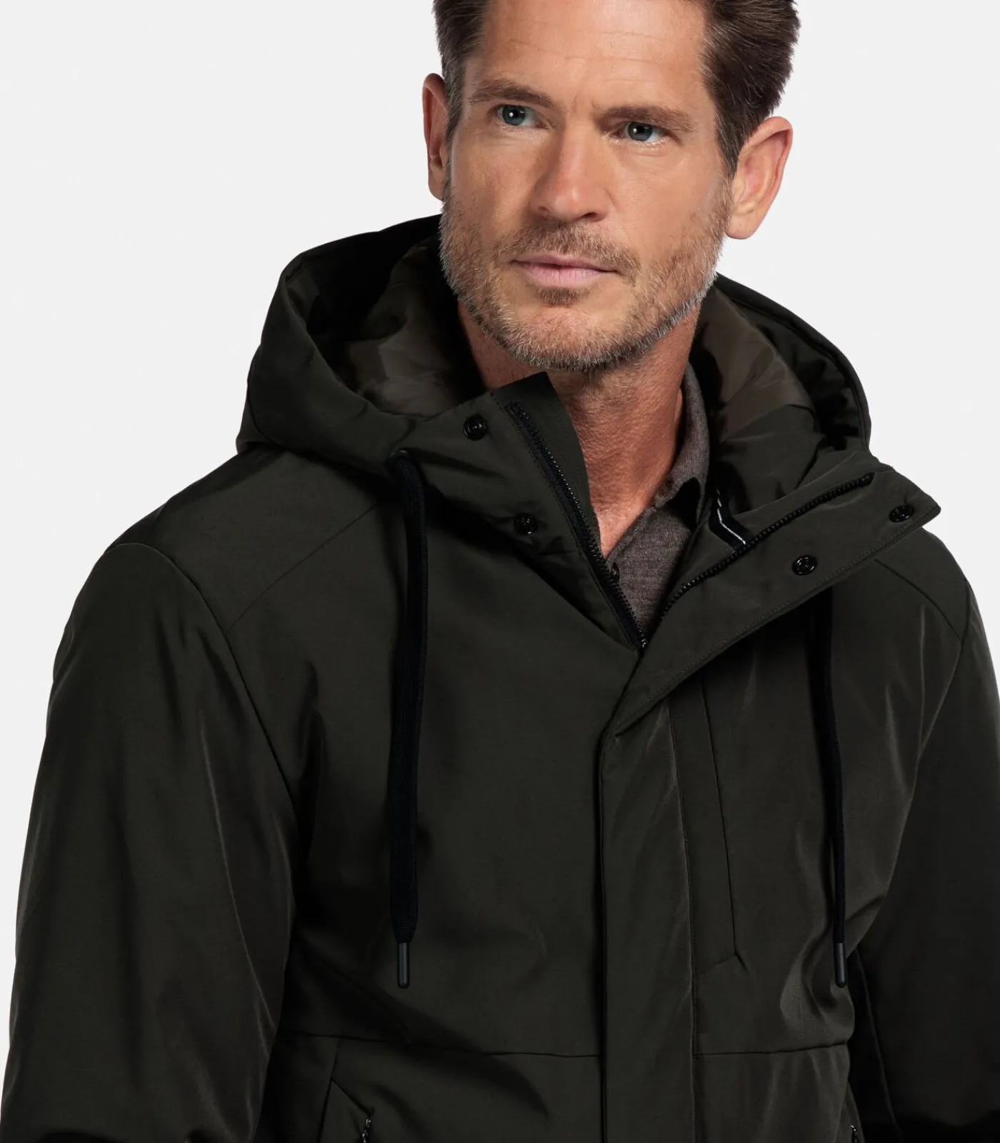 Heren Baileys jas - donkergroen