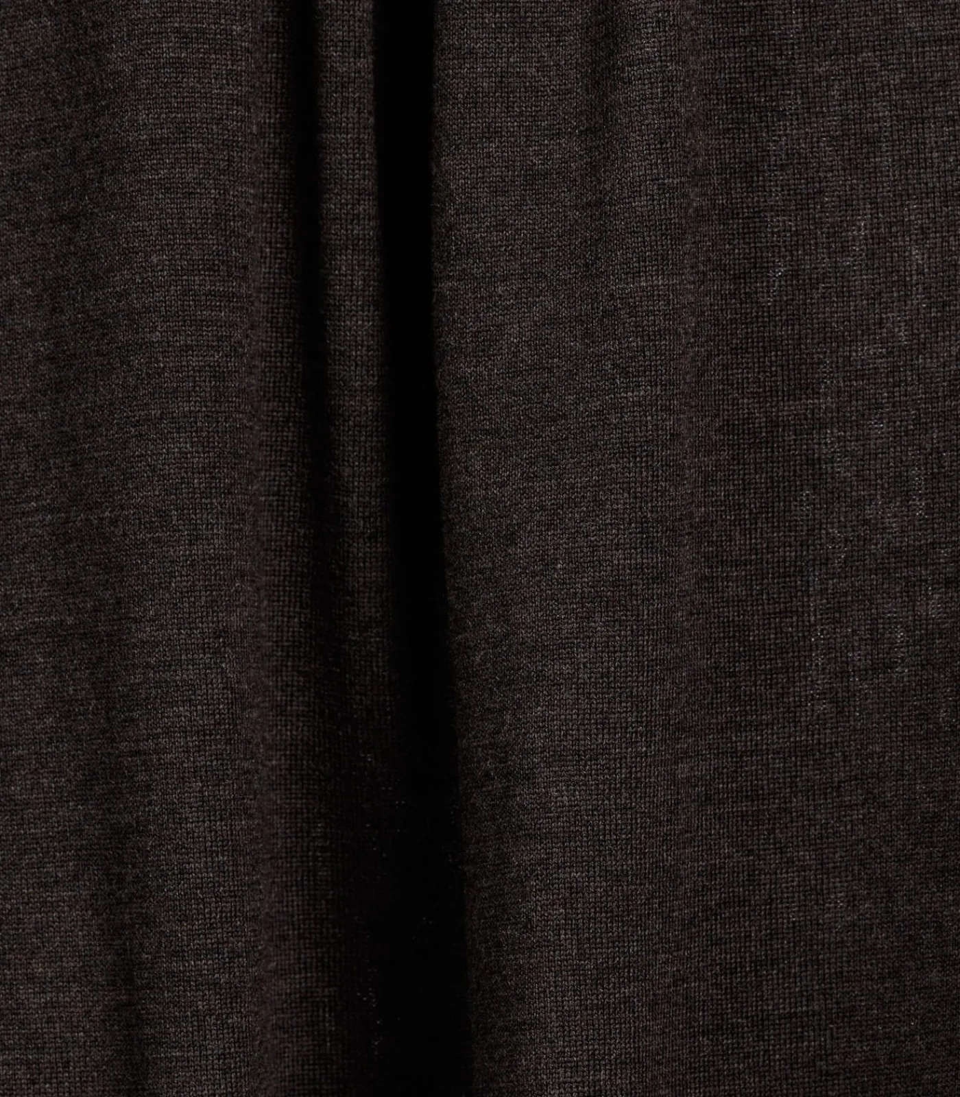 Heren Baileys Merino Wol Pullover - Donkerbruin