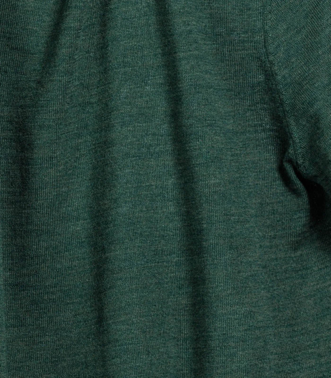 Heren Baileys Merino Wol V-hals Trui – Donkergroen