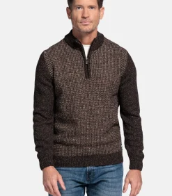 Heren Baileys Pullover - Donkerbruin
