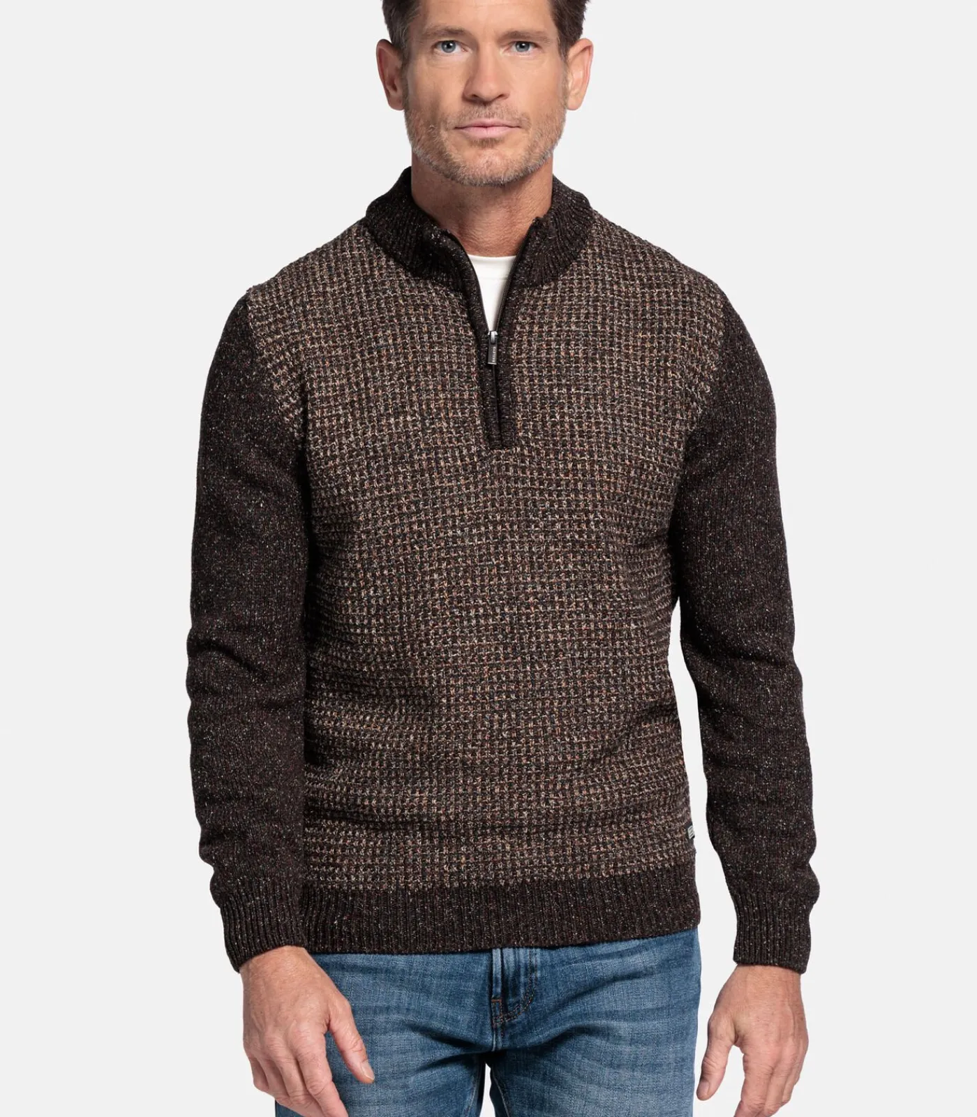 Heren Baileys Pullover - Donkerbruin