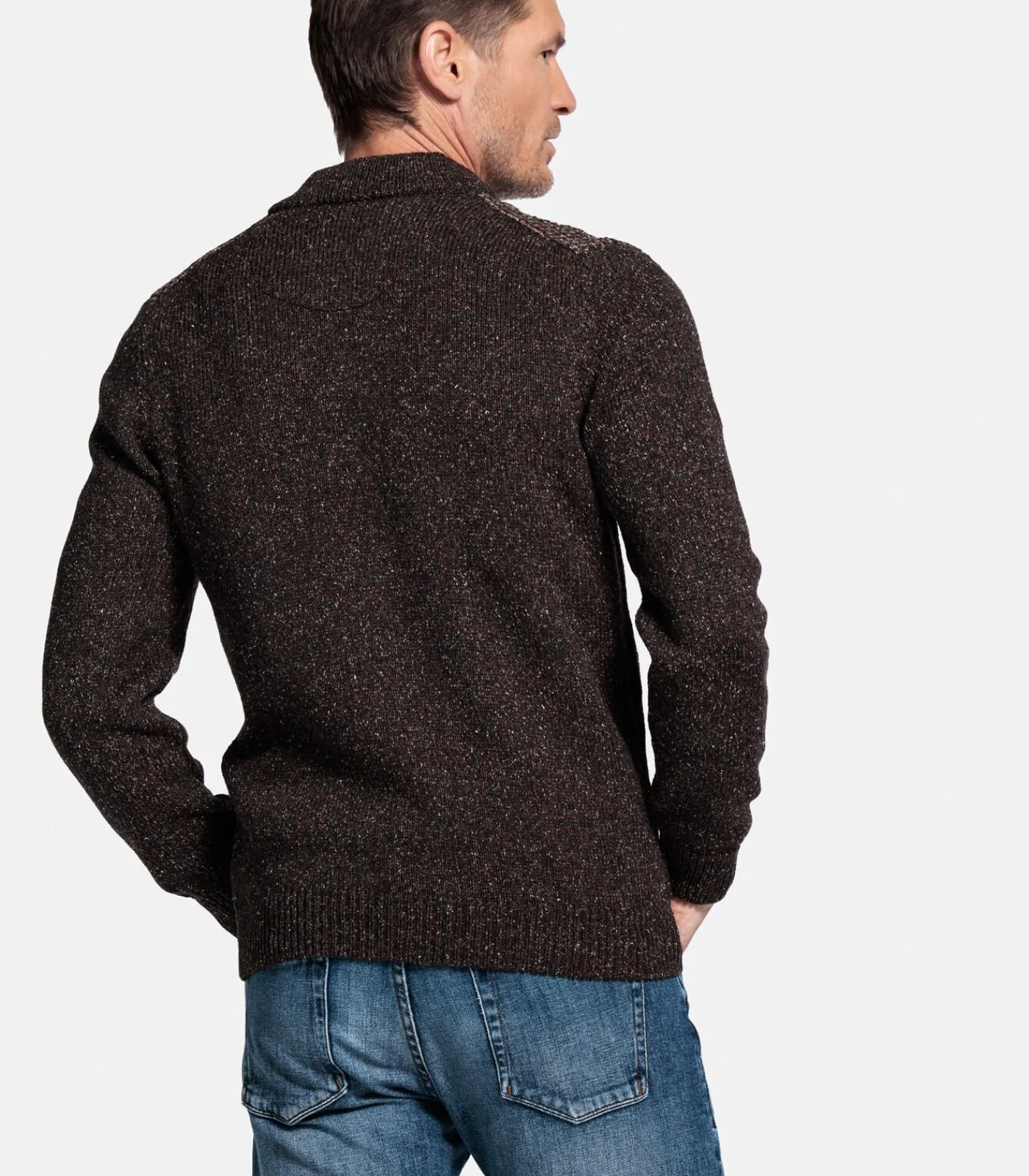 Heren Baileys Pullover - Donkerbruin