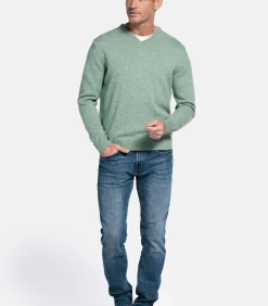 Heren Baileys pullover - Groen