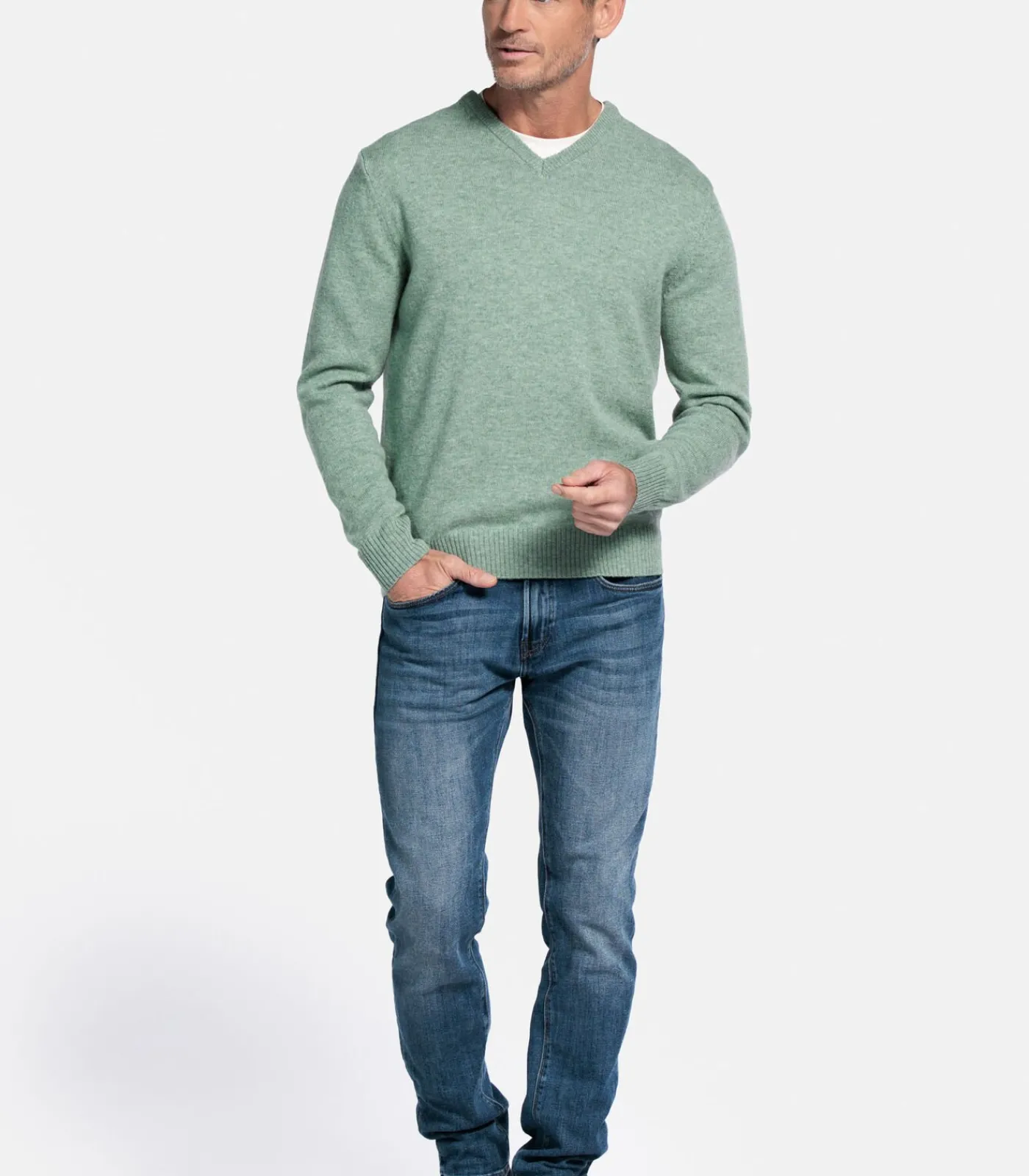 Heren Baileys pullover - Groen