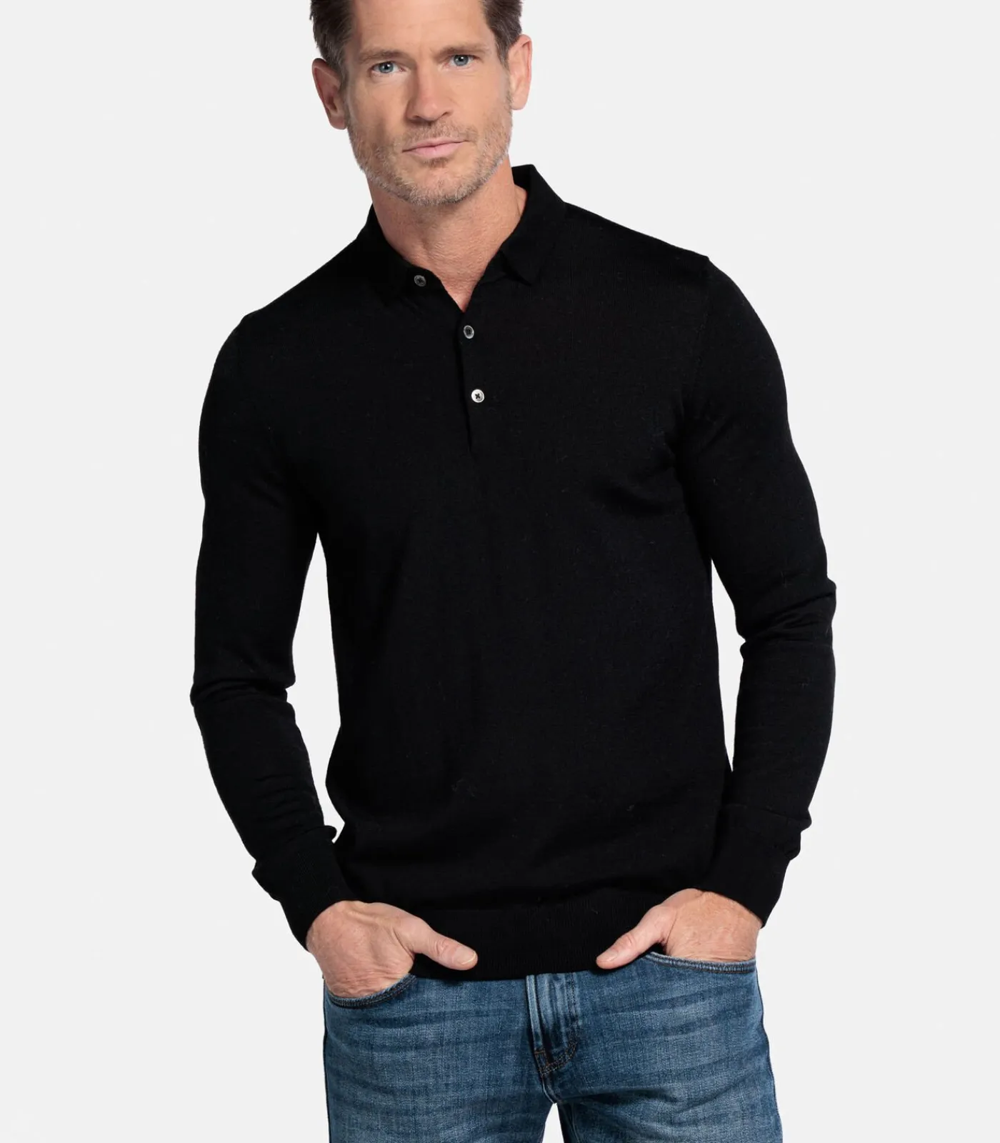 Heren Baileys Pullover - Zwart