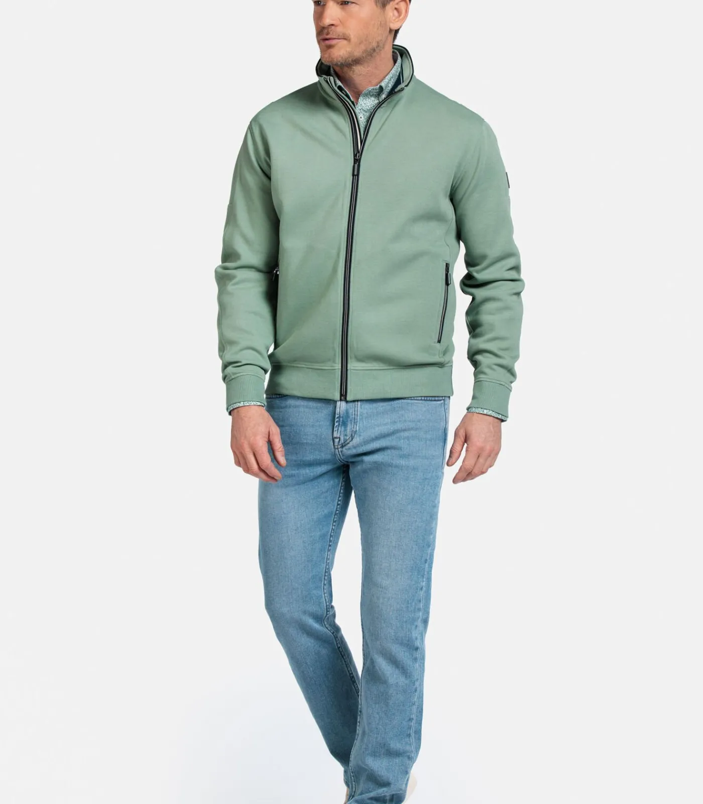 Heren Baileys Sportief Sweatvest – Misty