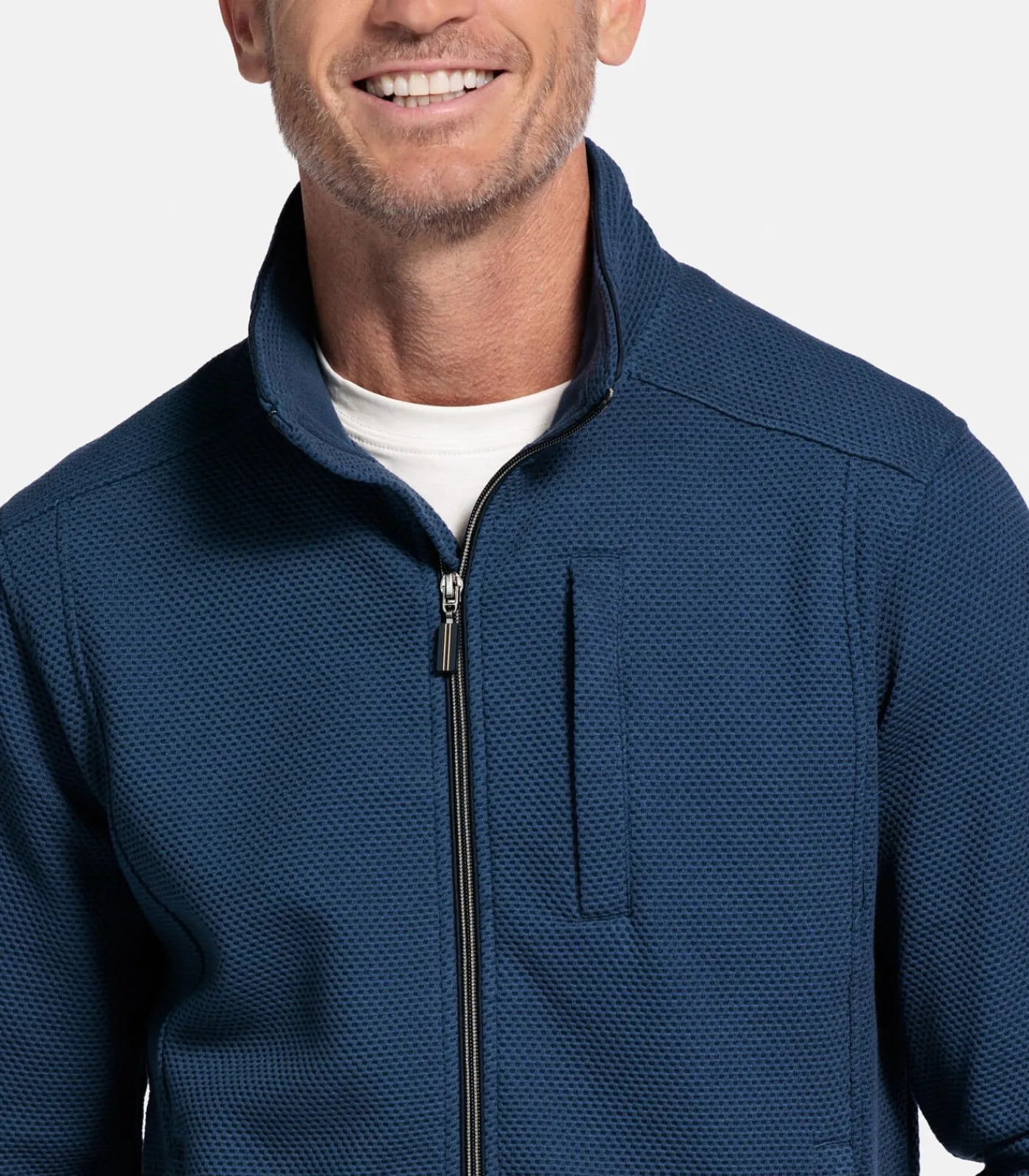 Heren Baileys sportief vest - Denim