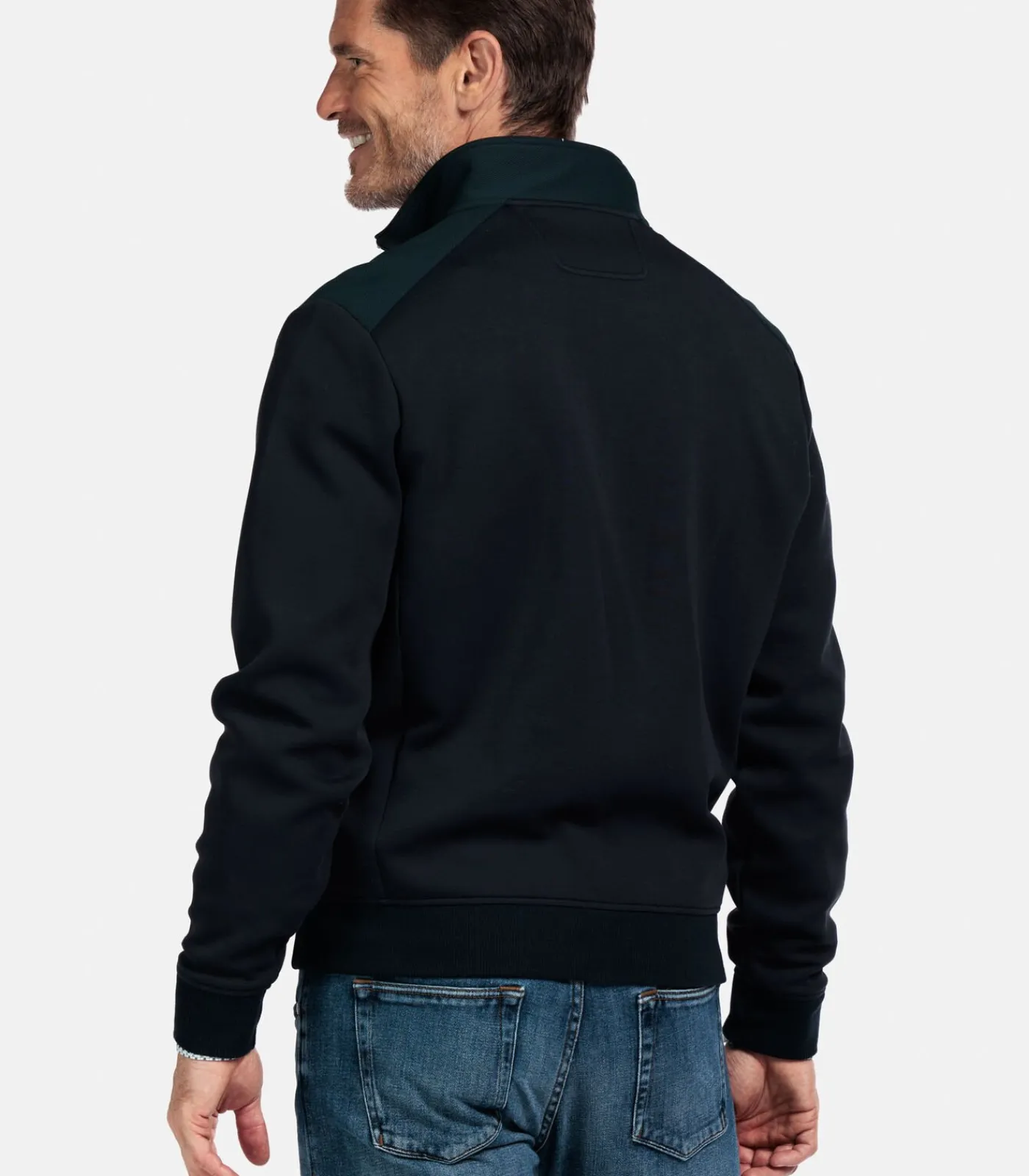 New Sportief Vest - Navy Heren Truien & Cardigans