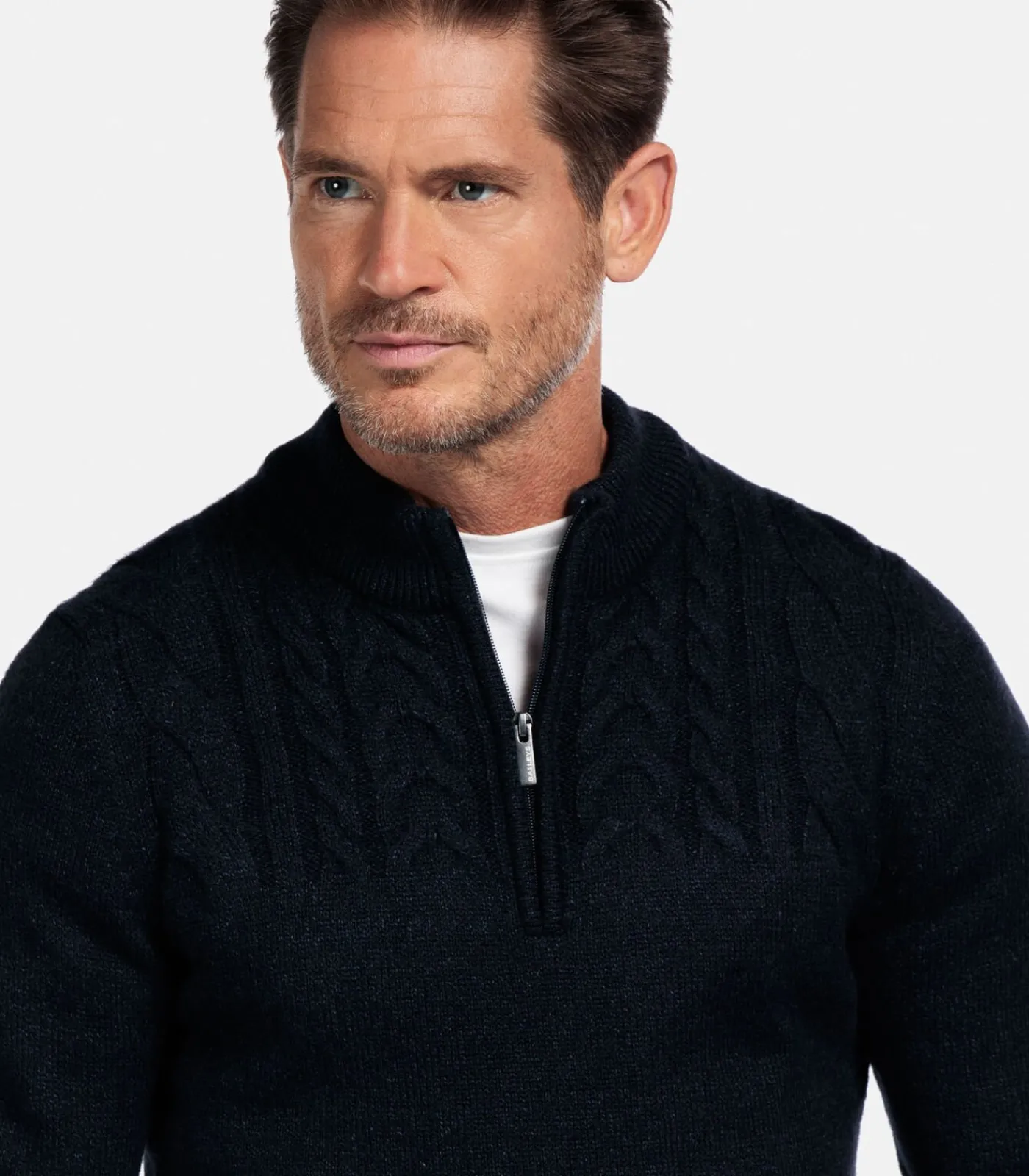 Heren Baileys sportief vest - Navy