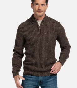 Heren Baileys Trui - Donker Taupe