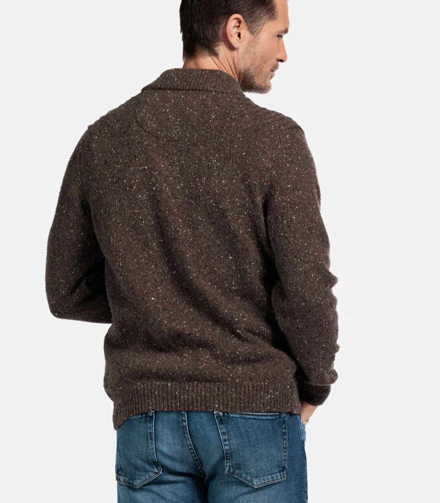 Heren Baileys Trui - Donker Taupe